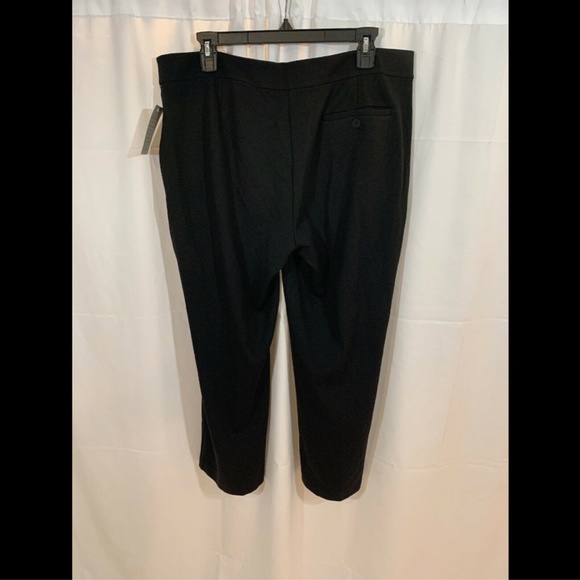NEW $238 Eileen Fisher Crop Flare Leg Pants in‎ Black [SZ 14 ] - Picture 6 of 8